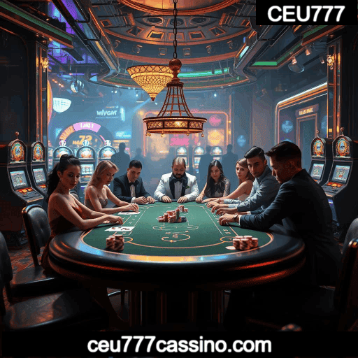 Ambiente interativo no cassino ao vivo CEU777